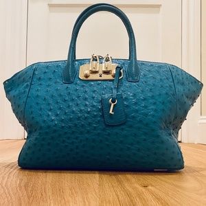 BVH Ostrich Brera Handbag